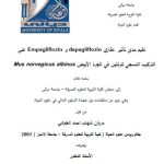 دبلوم عالي / مروان شهاب / بعنوان:    تقيم مدى تأثير عقاري dapagliflozin و Empagliflozin على التركيب النسجي للرئتين في الجرذ الأبيض Mus norvegicus albinus